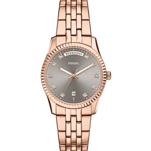 Fossil Scarlette Quartz Women 34 mm ES5459 - KRISHNA WATCH COMPANY