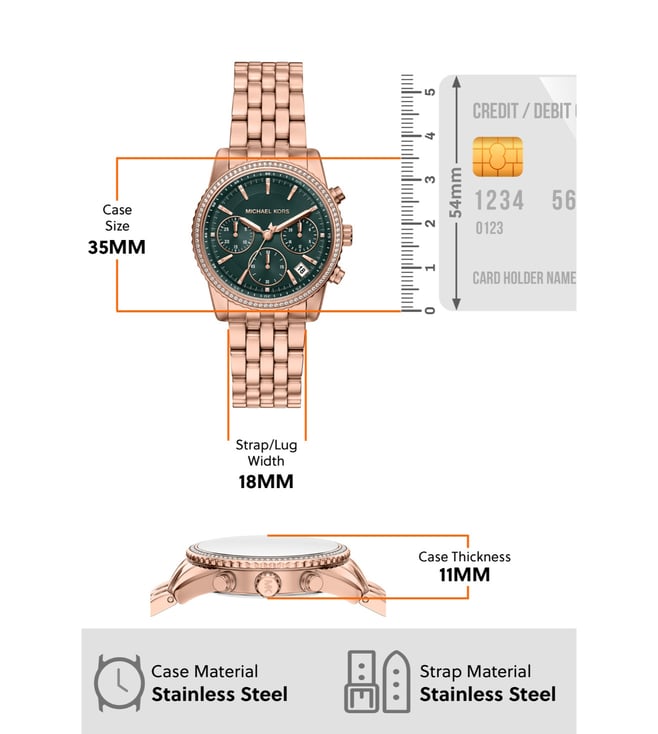 Michael Kors Bryant Quartz Chronograph Women - MK7600