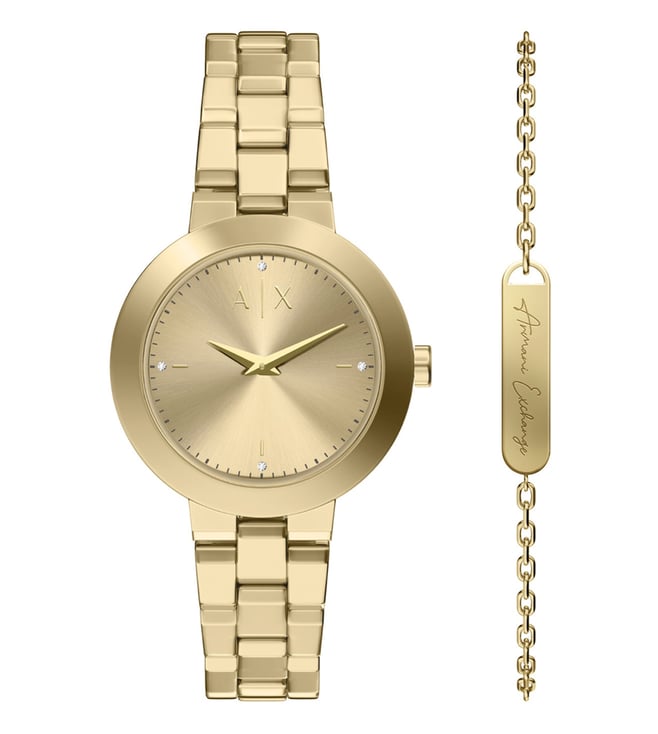 Armani Exchange Quartz Women 36 mm AX7177SET with Bracelet