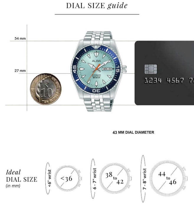 ALBA Active Automatic Men 43 mm AL4769X1