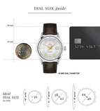 Tissot Classic Traditional Visodate Automatic Unisex 39 mm T1574071603100