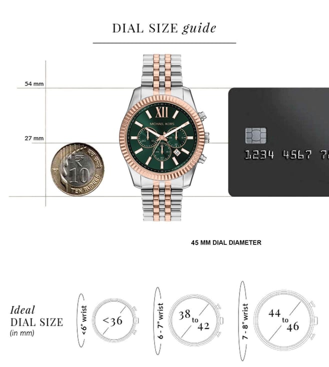 Michael Kors Lexington Quartz Chronograph Men 45 mm MK9265