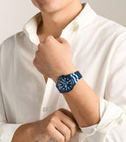 Fossil Fossil Blue Quartz Men 42 mm FS6166