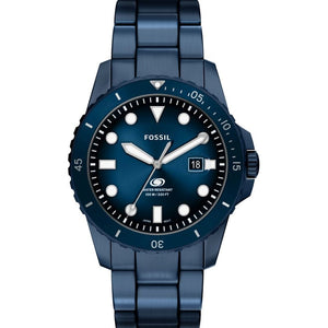 Fossil Fossil Blue Quartz Men 42 mm FS6166