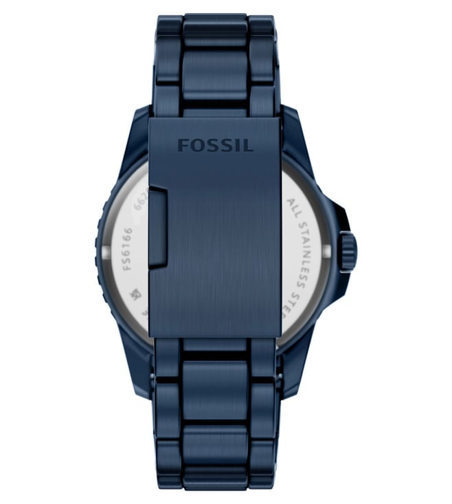 Fossil Fossil Blue Quartz Men 42 mm FS6166