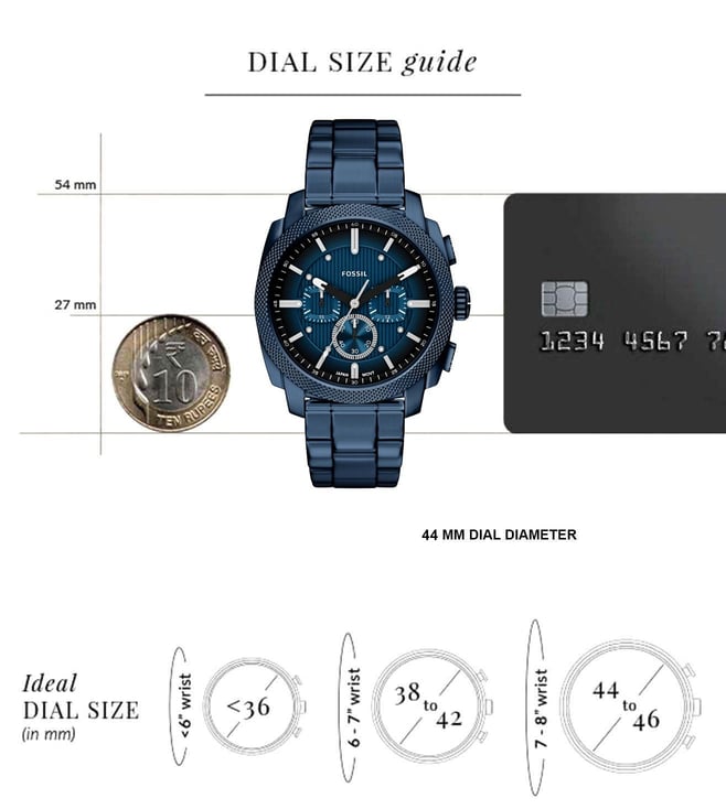 Fossil Machine Quartz Chronograph Men 44 mm FS6167