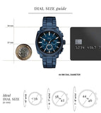 Fossil Machine Quartz Chronograph Men 44 mm FS6167