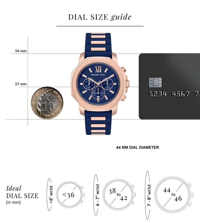 Michael Kors Prescott Quartz Chronograph Men 44 mm MK9261
