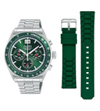 ALBA Flagship - Signa Quartz Chronograph Men 42 mm AU5027X2 with Interchangeable Strap
