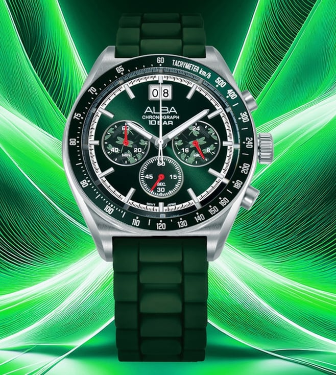 ALBA Flagship - Signa Quartz Chronograph Men 42 mm AU5027X2 with Interchangeable Strap