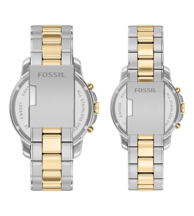 Fossil Grant Quartz Chronograph Couple 42 mm FS6202SET