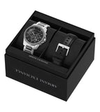 Armani Exchange Quartz Chronograph Men 44 mm with Interchangeable Strap AX7181SET