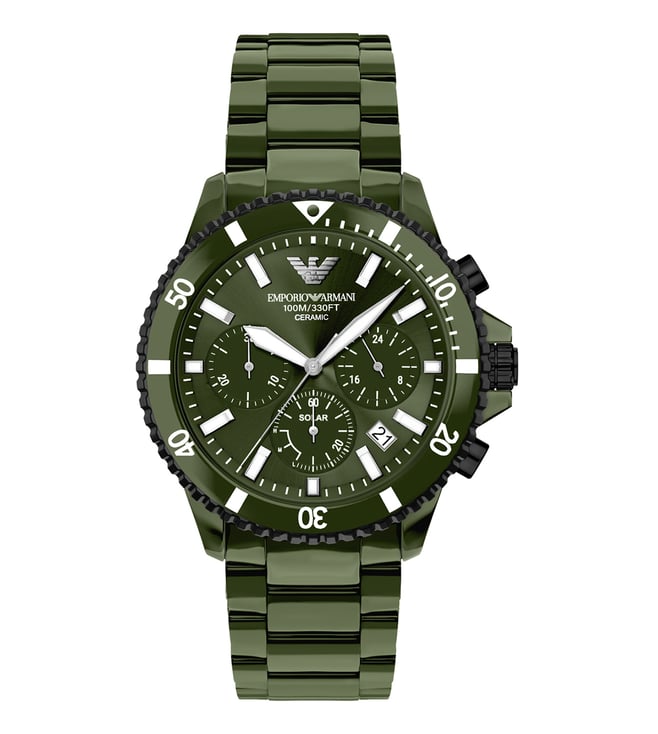 Emporio Armani World Explorer SOLAR Chronograph Men 43 mm AR70023