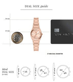 Fossil Everett Quartz Women 27 mm ES5491