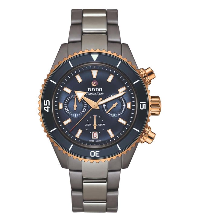 RADO Captain Cook High-Tech Ceramic Automatic Chronograph Men 43 mm R32195202