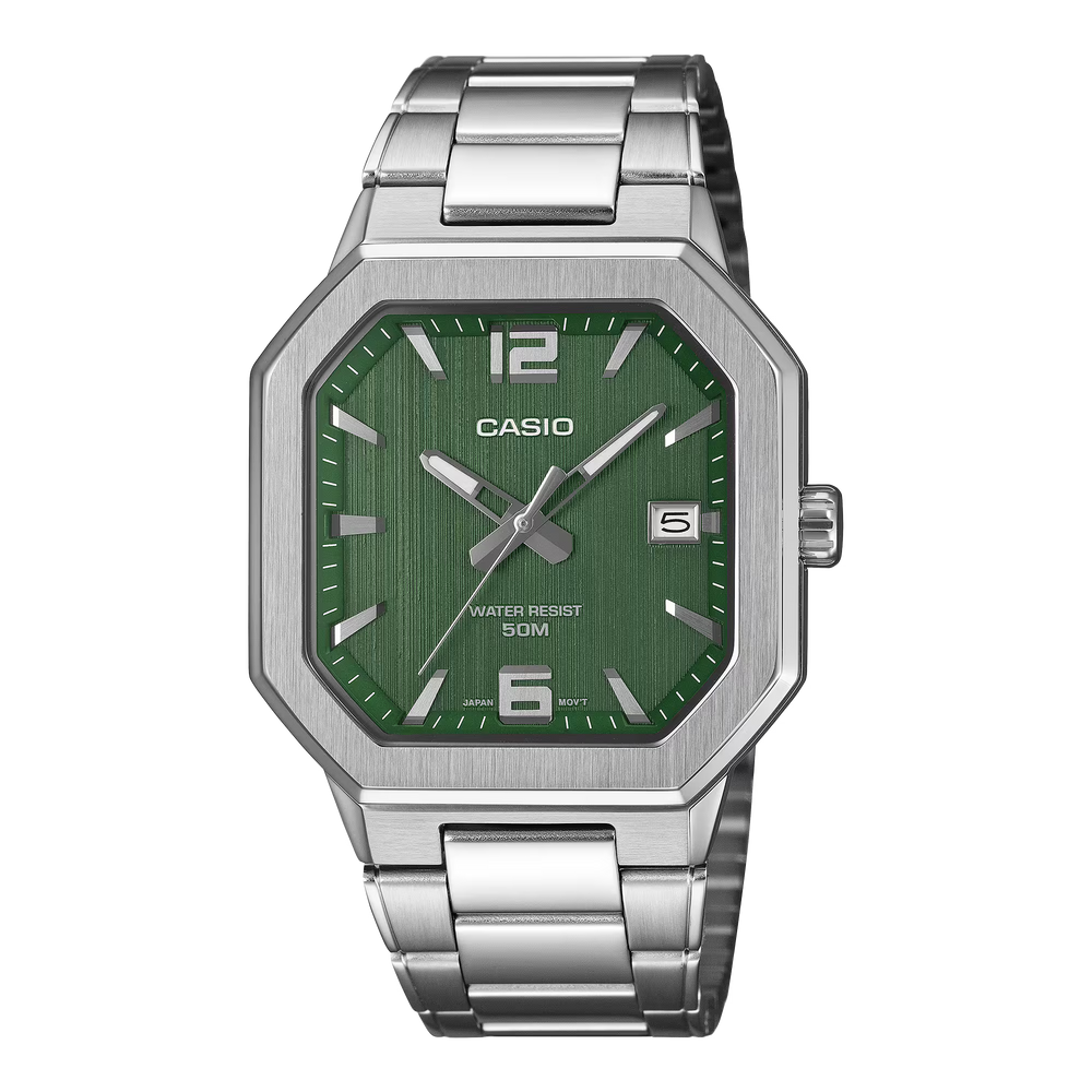 CASIO MENS METAL MTP-B195D-3AVDF	- A2525 - KRISHNA WATCH COMPANY