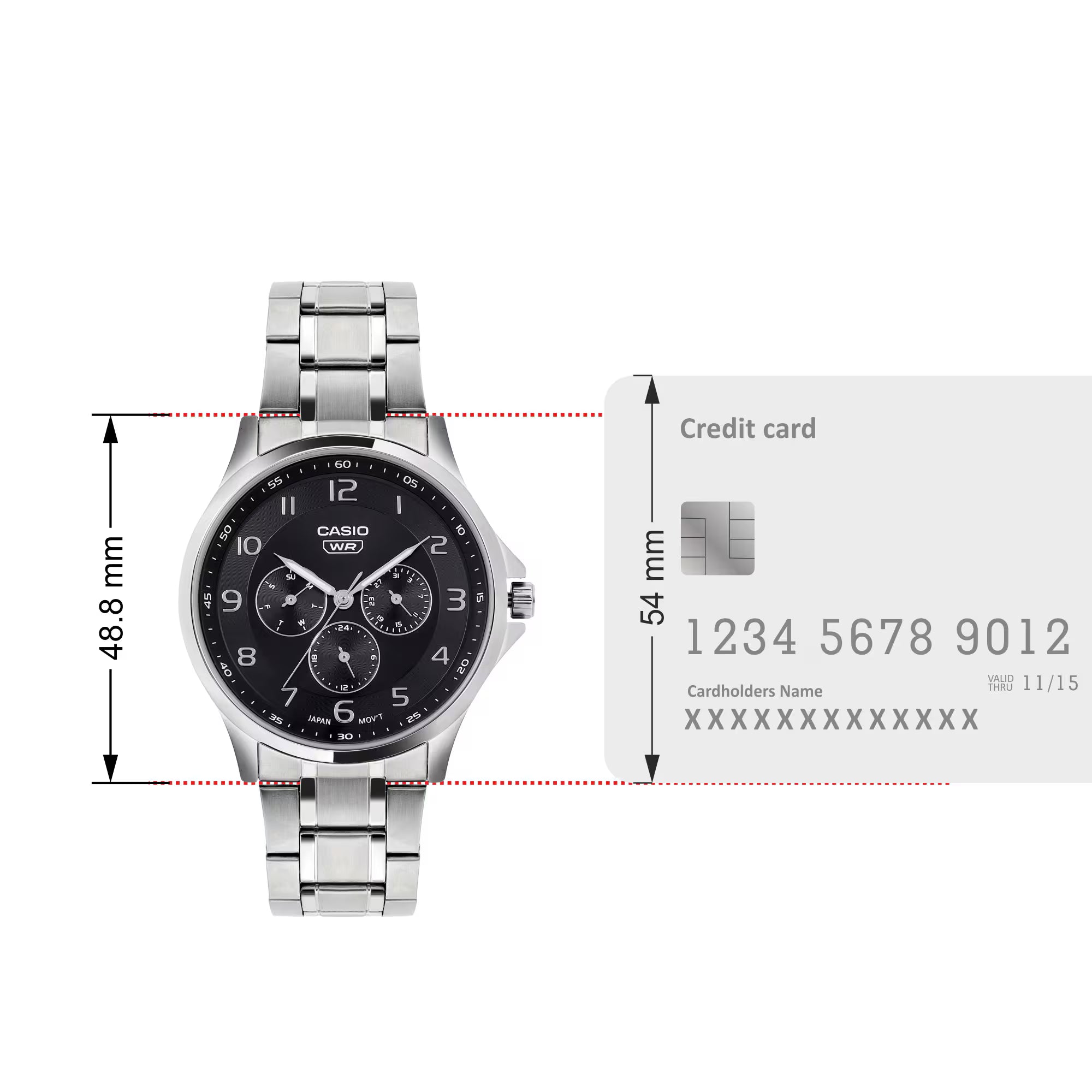 Casio Enticer Men MTP-SN2KD-1A - A2450