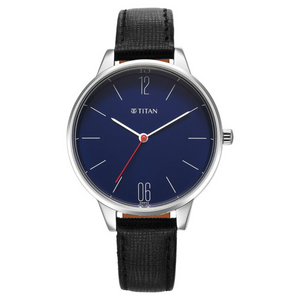Titan Quartz Analog Blue Dial Watch for Women 2648SL08 - KRISHNA WATCH COMPANY