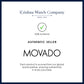 Movado Bold Men Quartz Black Dial Chronograph Stainless Steel Watch 3601198