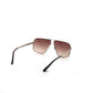 Fcuk Mens Full Frame Non Polarized Rectangular Sunglasses -FC 7607 C2