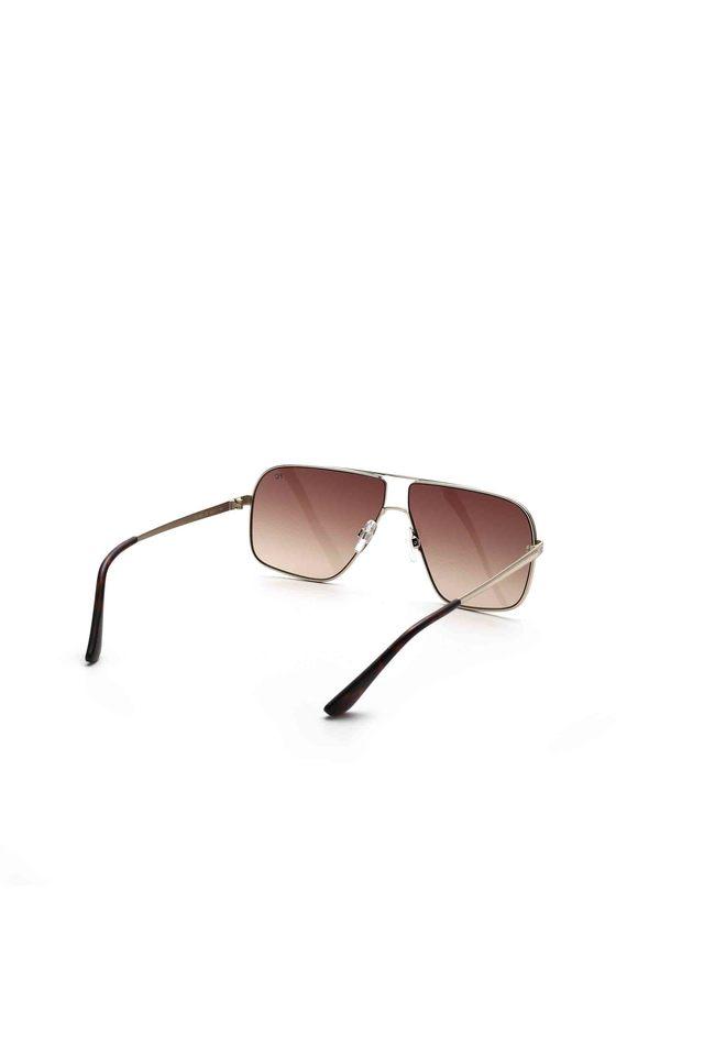 Fcuk Mens Full Frame Non Polarized Rectangular Sunglasses -FC 7607 C2