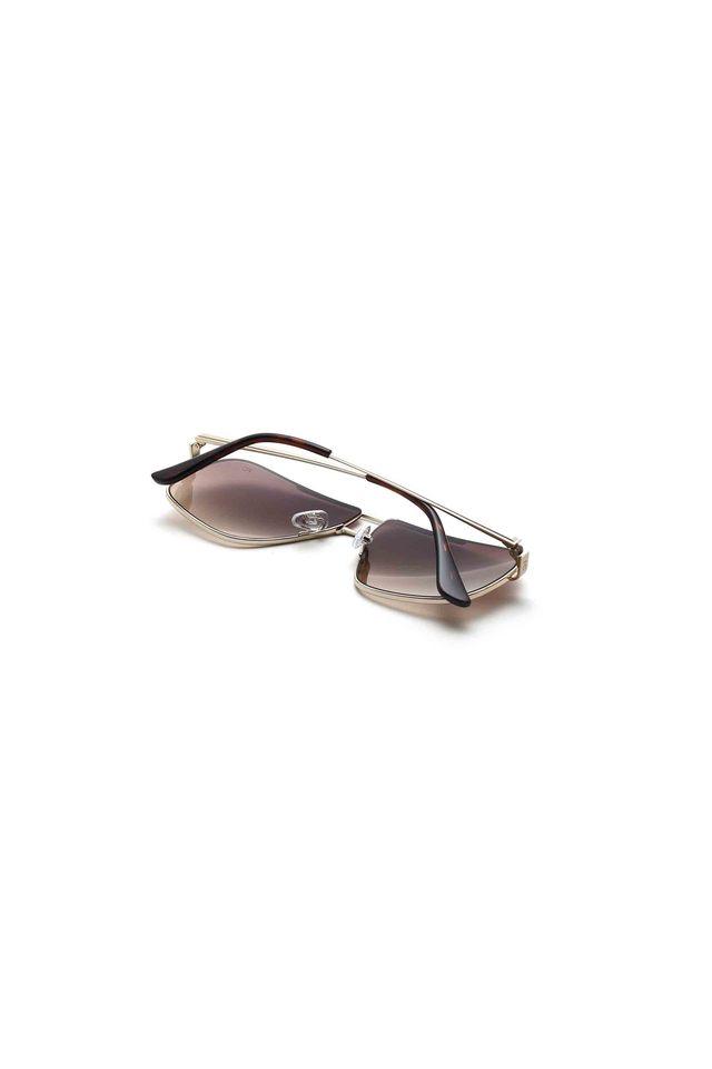 Fcuk Mens Full Frame Non Polarized Rectangular Sunglasses -FC 7607 C2
