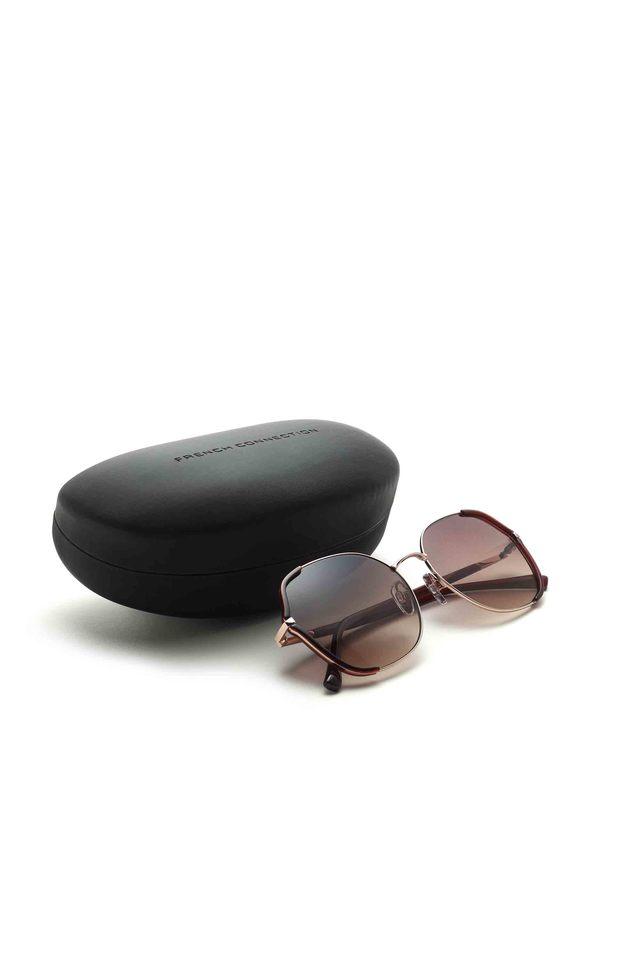 French Connection Womens Full Frame Non Polarized Cat Eye Sunglasses - FC 7609 C3