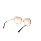 FCUK Womens Full Frame Non Polarized Rectangular Sunglasses - FC7610 C3 60 S