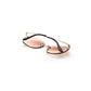 FCUK Womens Full Frame Non Polarized Rectangular Sunglasses - FC7610 C3 60 S