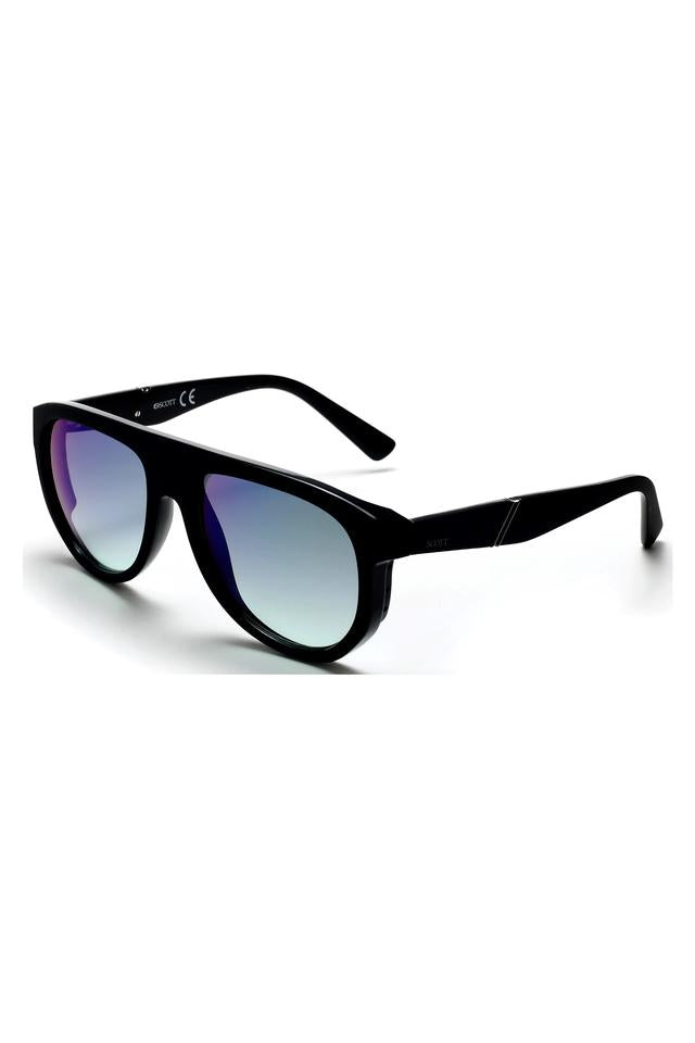 Scott Mens SC 507 C1 56 Aviator Sunglasses With Case