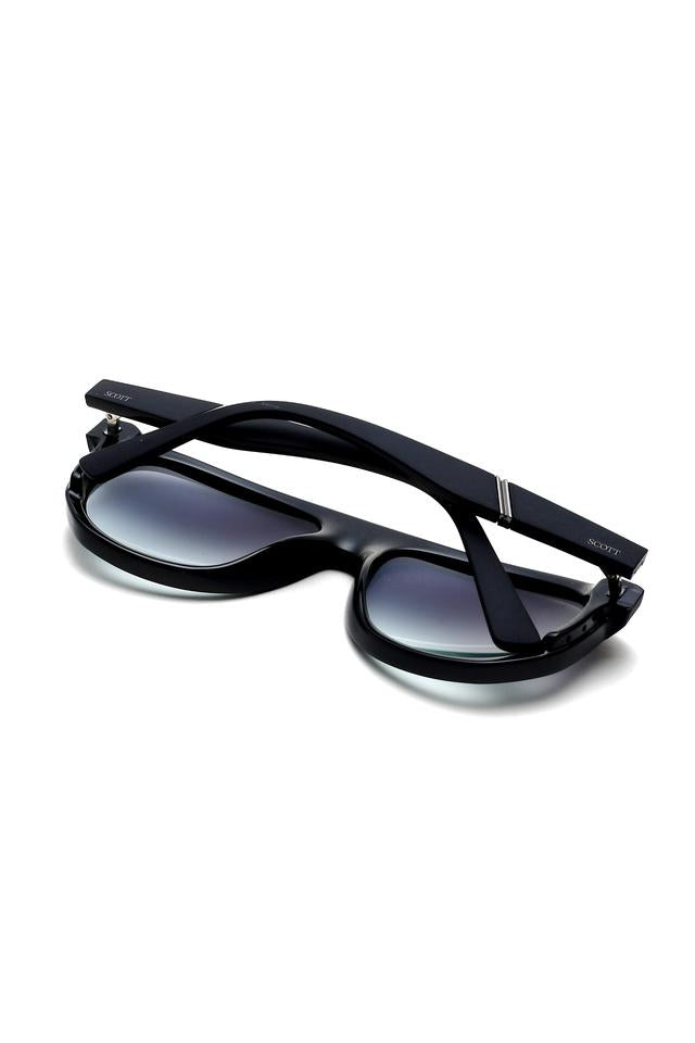 Scott Mens SC 507 C1 56 Aviator Sunglasses With Case