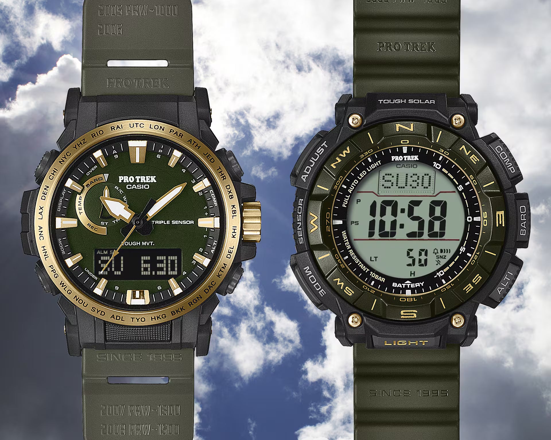 Casio Pro Trek Wristwatch PRW-61ANS-3DR - SL138