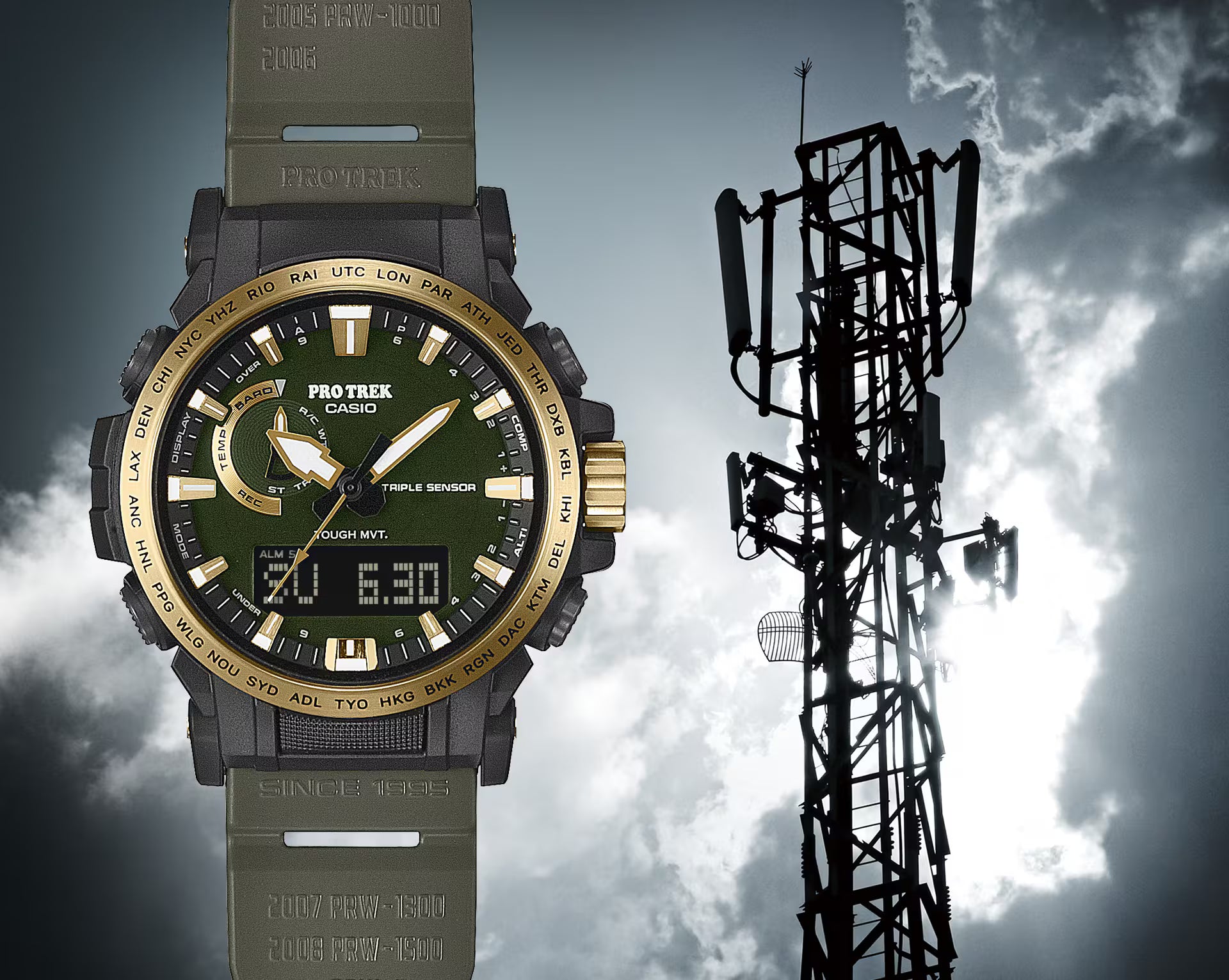 Casio Pro Trek Wristwatch PRW-61ANS-3DR - SL138