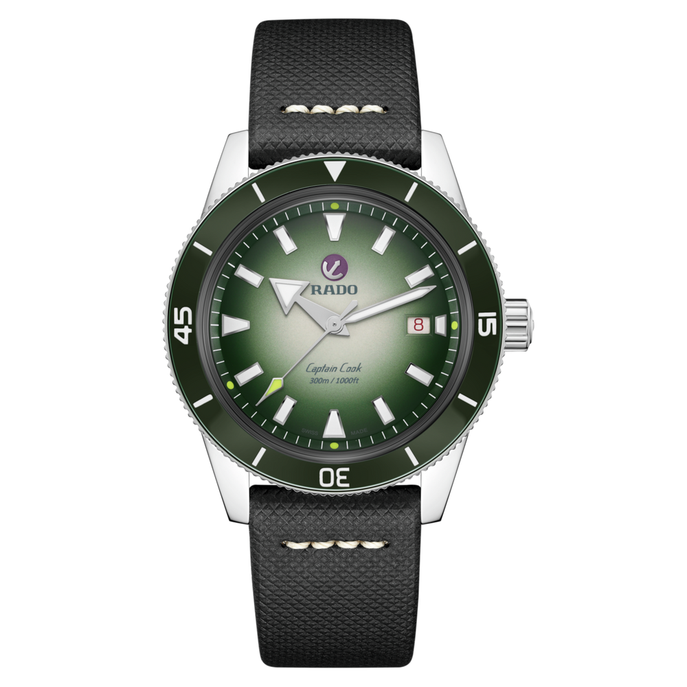 RADO Captain Cook x Cameron Norrie Limited Edition R32149318 black belt