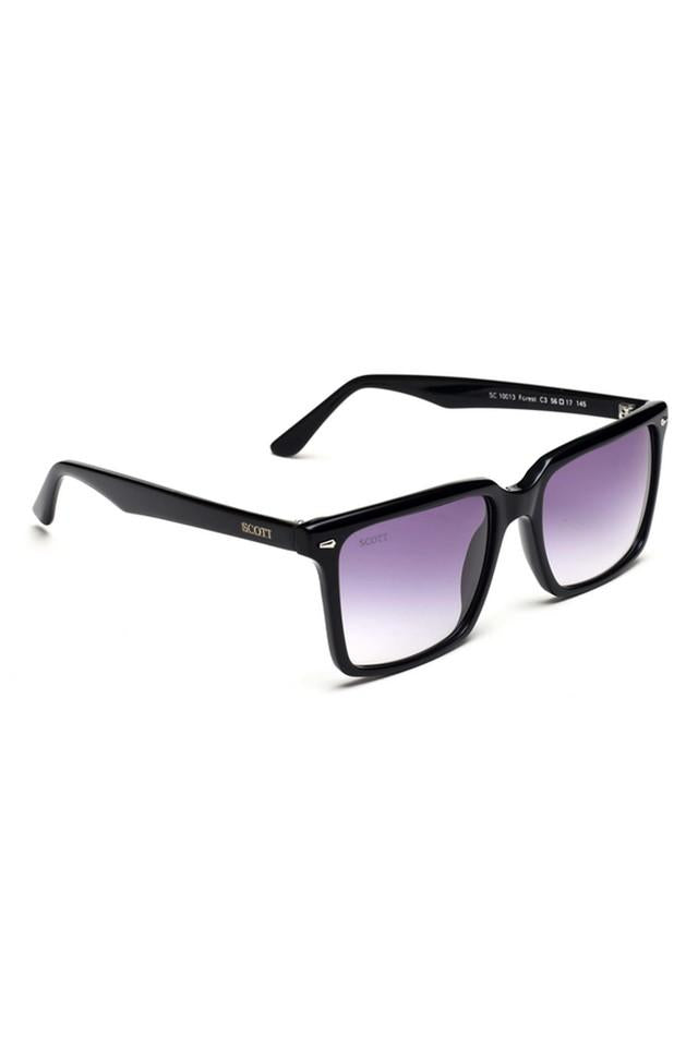 Scott Unisex SC 10013 C3 56 S Full Rim Non-Polarized Rectangular Sunglasses