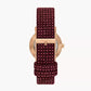 Kuppel Lille Two-Hand Sub-Second Pink Kvadrat Wool Watch SKW3104