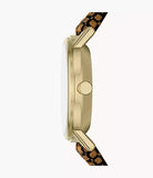 Kuppel Lille Two-Hand Sub-Second Brown Kvadrat Wool Watch SKW3107