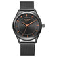 Sonata Poze by Sonata Quartz Analog Grey Dial Stainless Steel Strap Watch for Men SP70020QM03