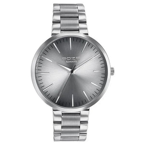 Sonata Poze Quartz Analog Watch for Men sp70026sm01w - KRISHNA WATCH COMPANY