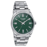 Sonata Poze Quartz Analog Green Dial Metal Strap Watch for Men sp70033sm01