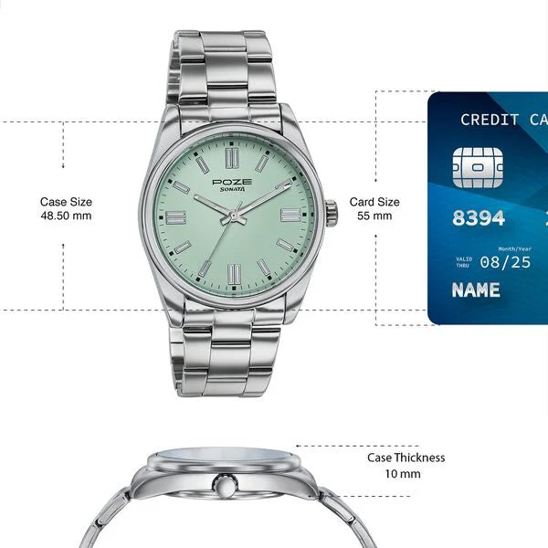 Poze By Sonata Quartz Analog Watch For Men - SP70033SM09W