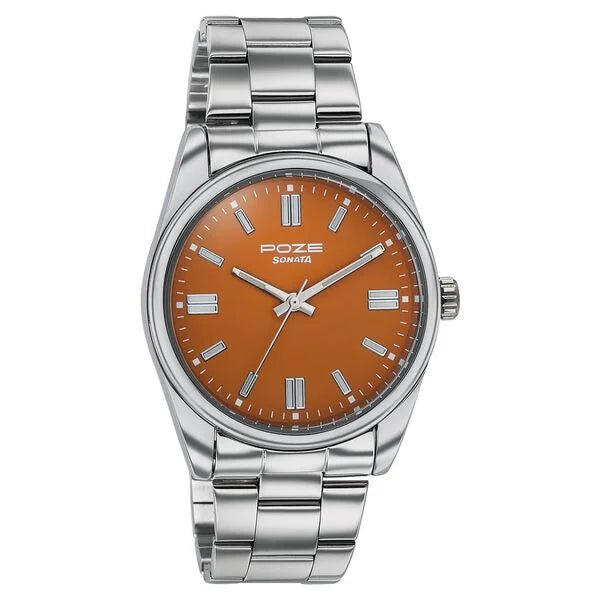 Poze By Sonata Quartz Analog Watch For Men - SP70033SM10W