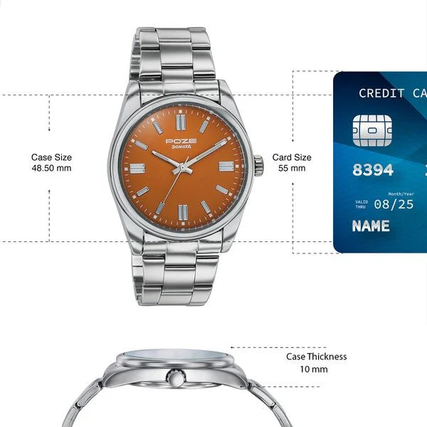 Poze By Sonata Quartz Analog Watch For Men - SP70033SM10W