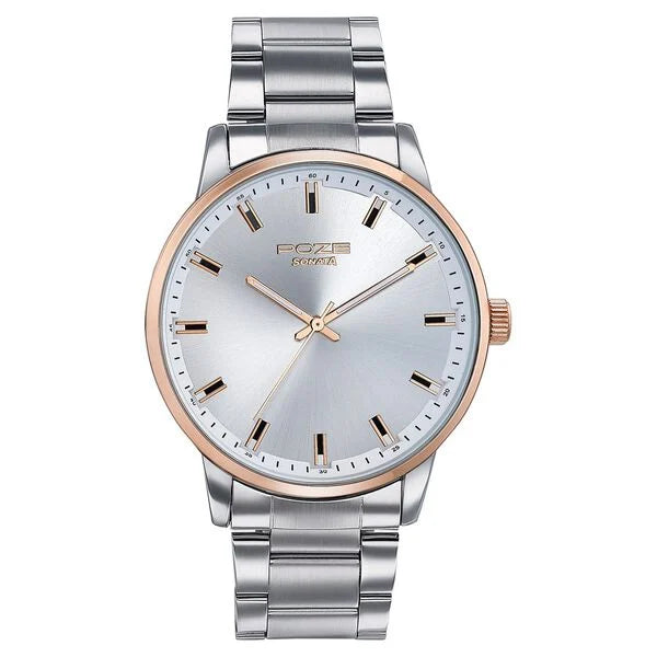 Sonata Poze Quartz Analog Watch For Men sp70057km01