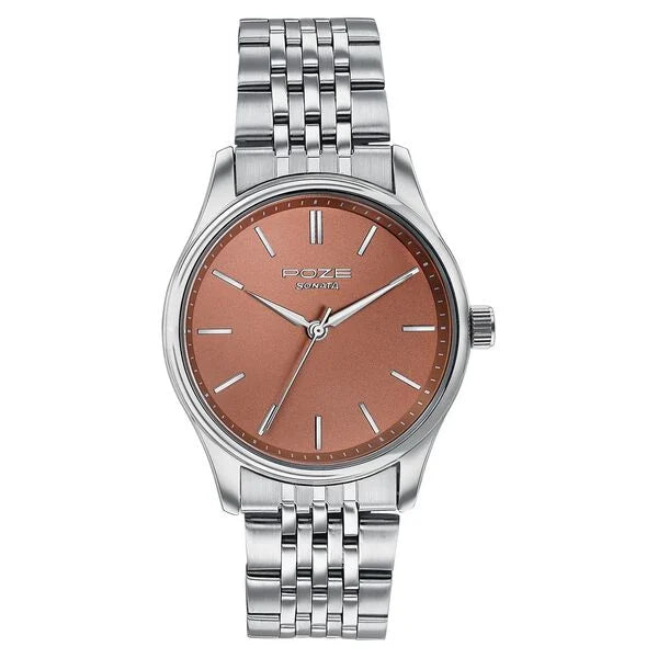 Sonata Poze Quartz Analog Watch For Men sp70070sm01