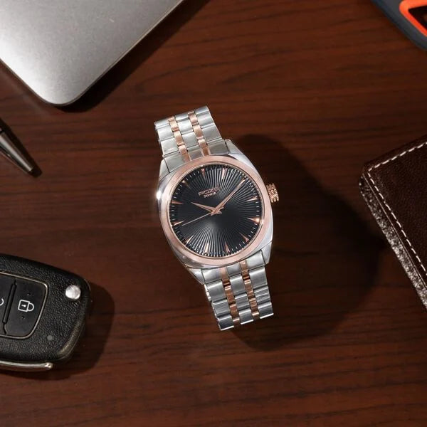 Sonata Poze Quartz Analog Watch For Men sp70077km01