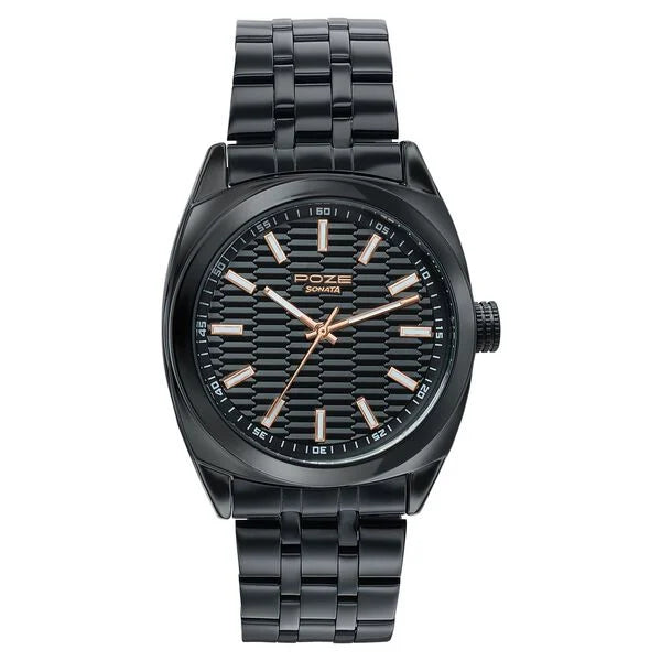 Poze By Sonata Quartz Analog Watch For Men - SP70077NM02W