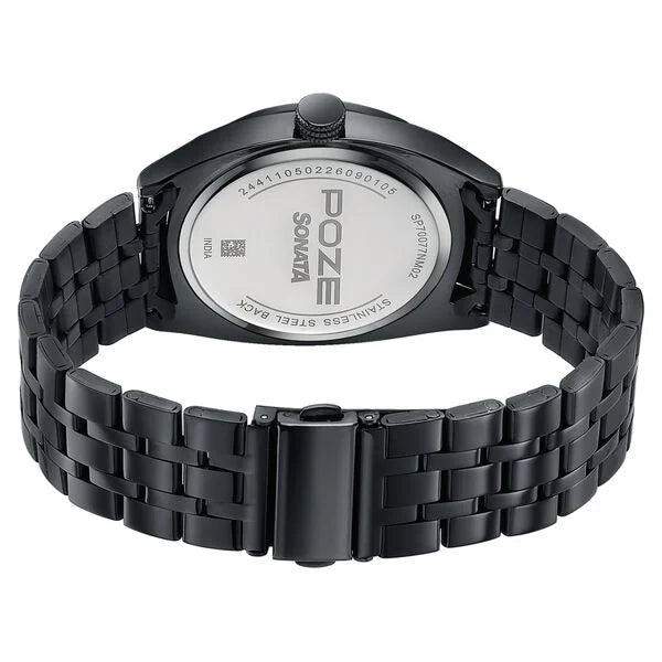 Poze By Sonata Quartz Analog Watch For Men - SP70077NM02W