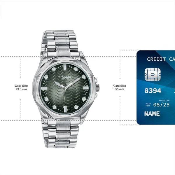 Poze By Sonata Quartz Analog Watch For Men - 70088SM02W