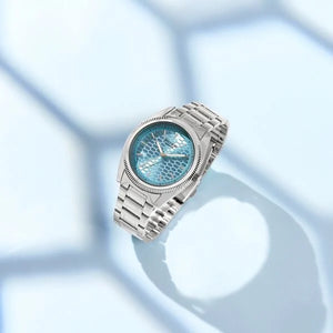 Poze By Sonata Quartz Analog Watch For Men - 70093SM01W - KRISHNA WATCH COMPANY